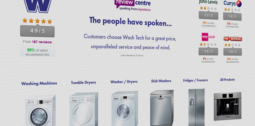New Wash Tech Online Website