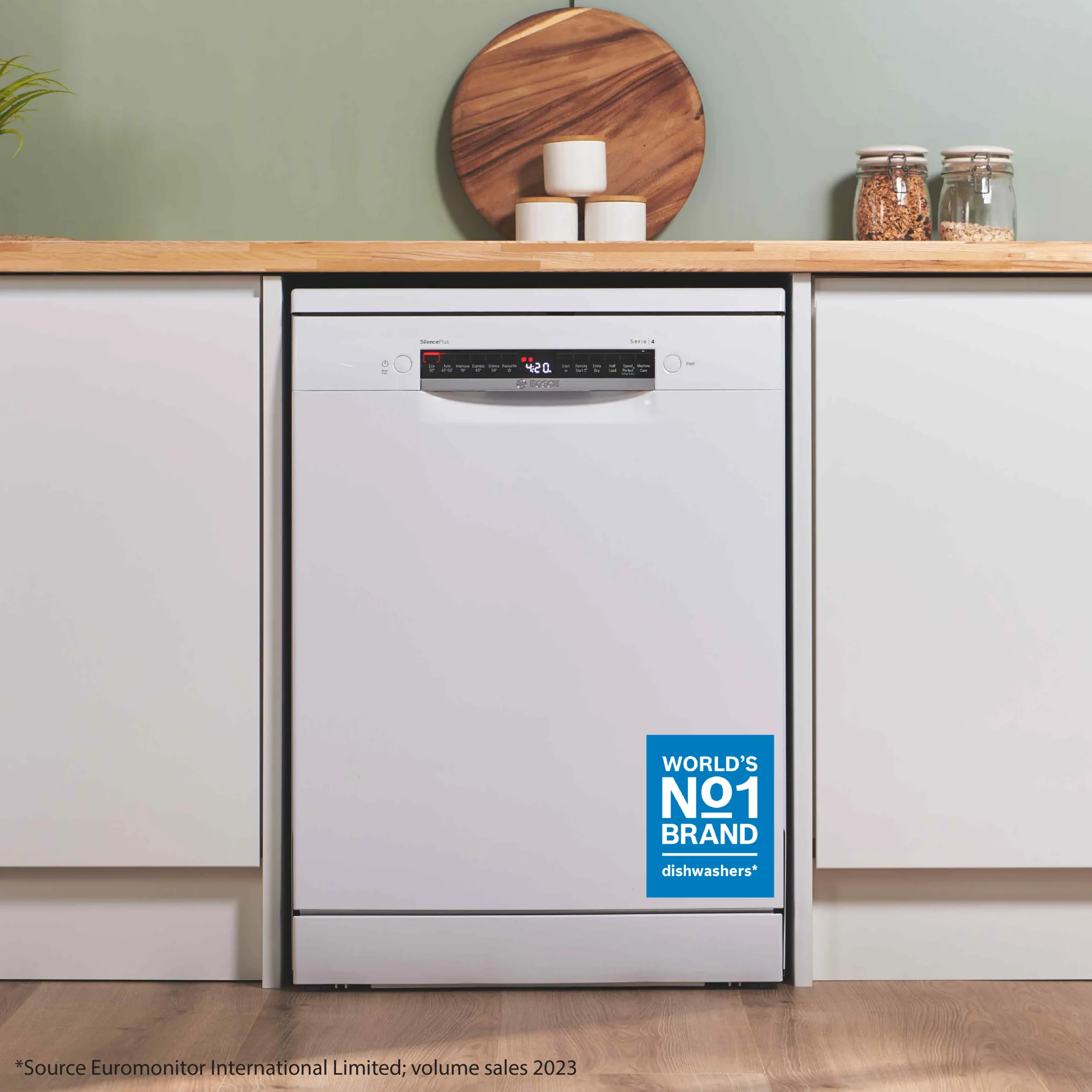 Bosch SMS4EKW06G Freestanding Dishwasher - Image 3
