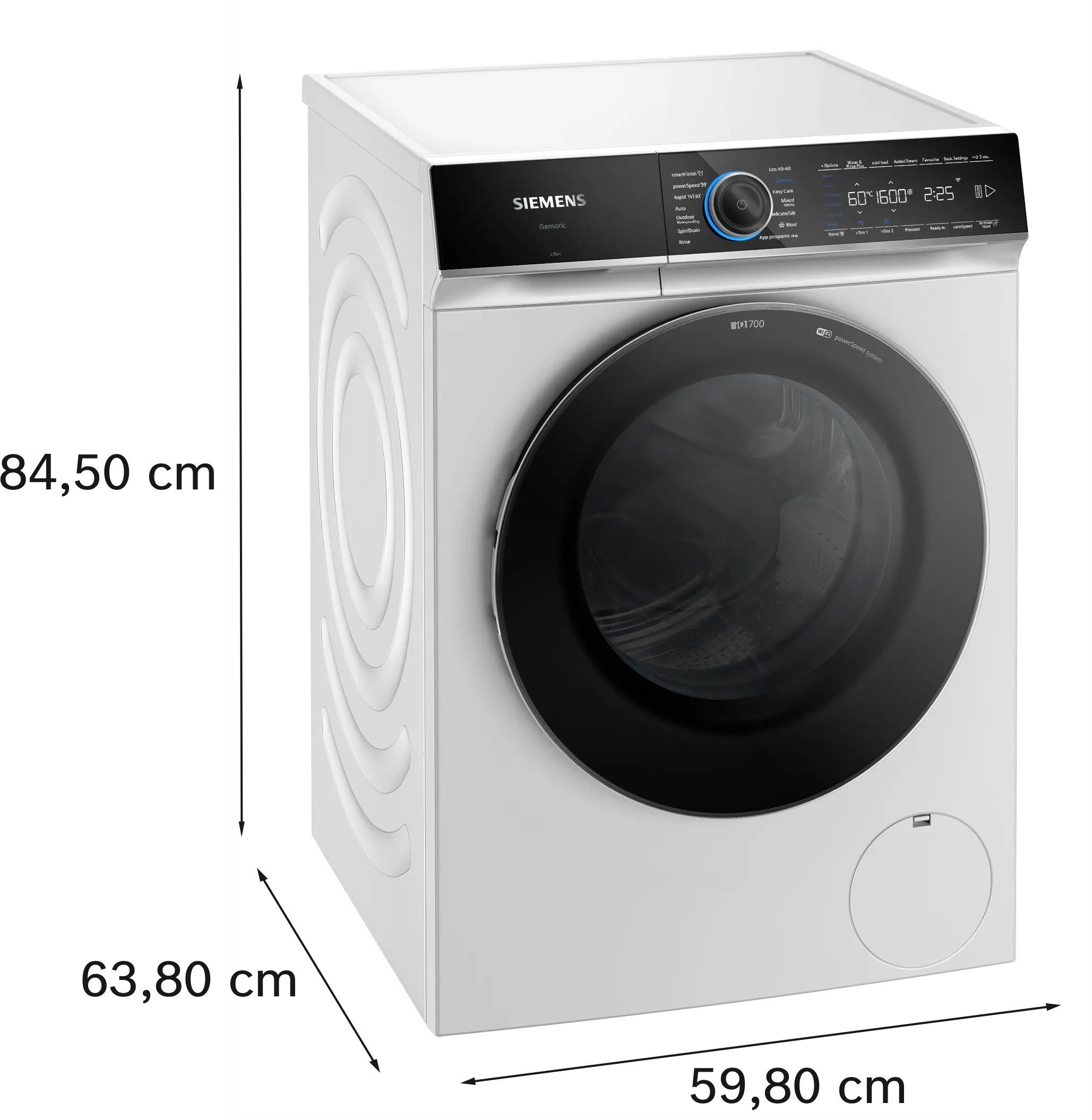 Siemens - WG66B2A1GB - Freestanding Washing Machine 11KG - Image 6