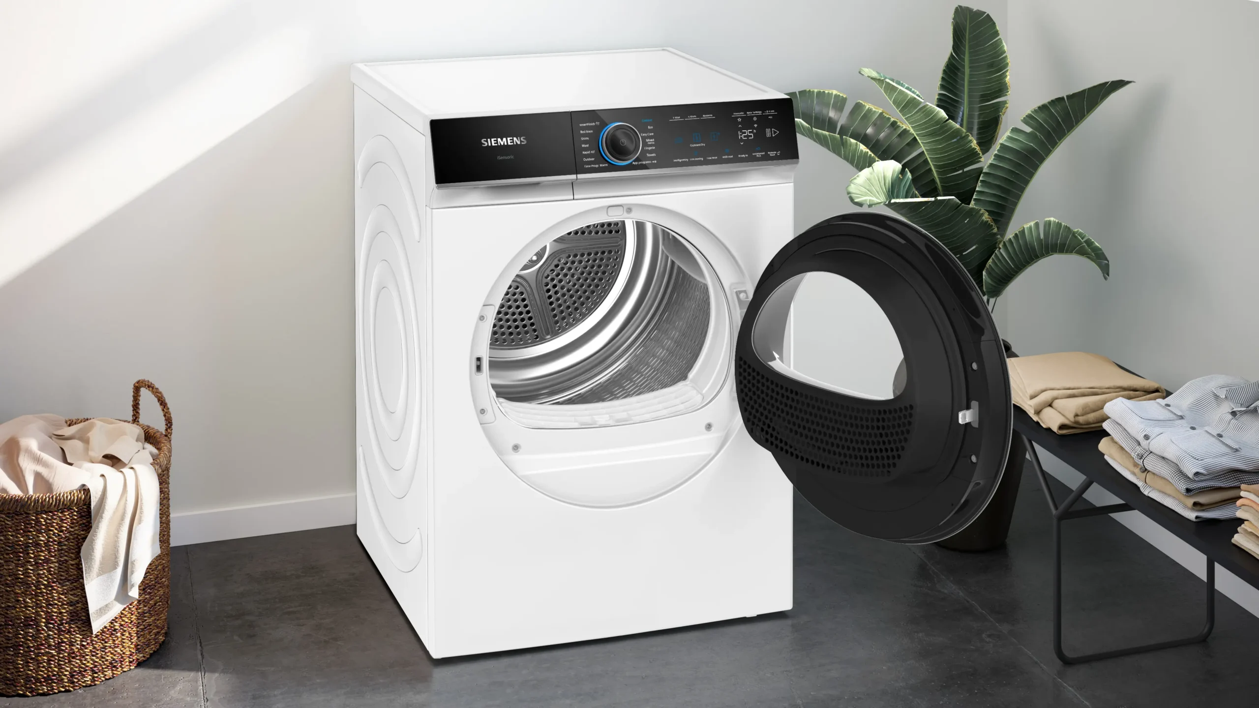 Siemens - WR47B2C9GB - iQ700 Heat Pump Tumble Dryer 9kg - Image 5