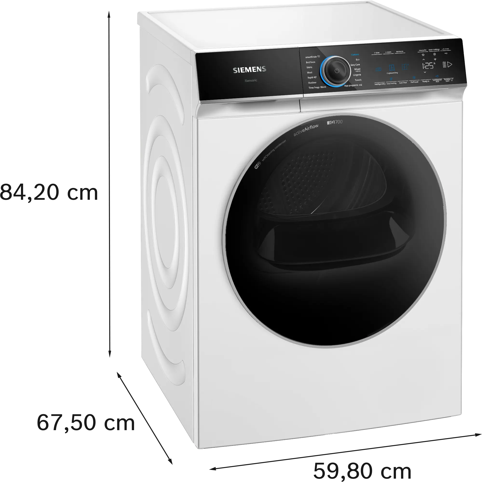 Siemens - WR47B2C9GB - iQ700 Heat Pump Tumble Dryer 9kg - Image 7